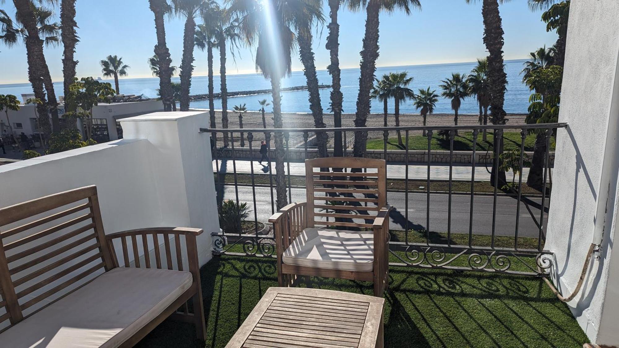 Apartamento Con Encanto En Primera Linea De Playa Màlaga Exteriér fotografie