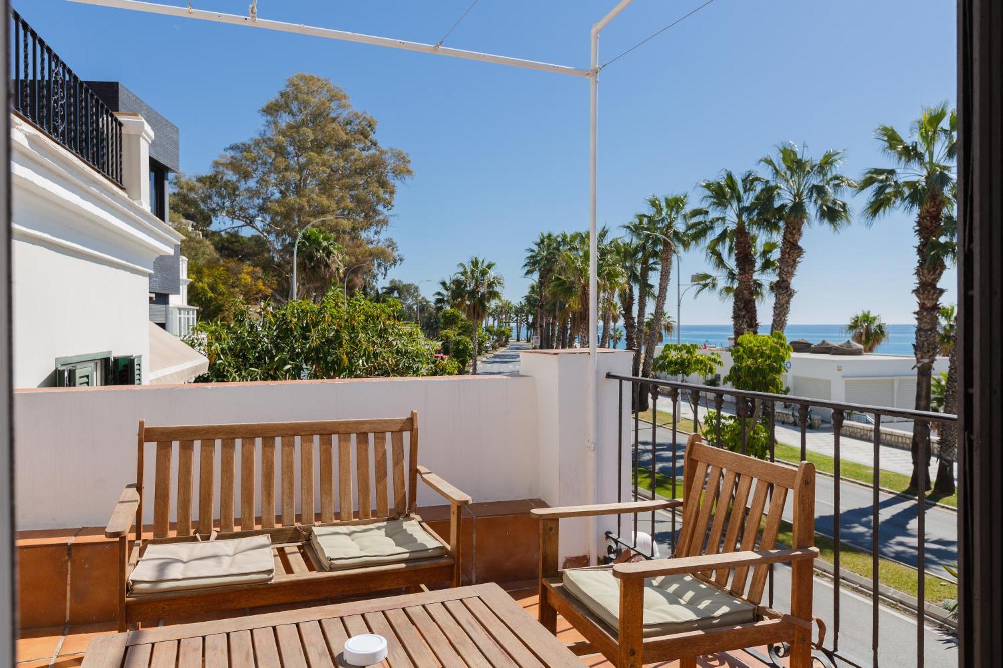 Apartamento Con Encanto En Primera Linea De Playa Màlaga Exteriér fotografie